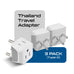 Thailand Travel Adapter - Type O - Ultra Compact (CT-18, 3 Pack) Ceptics