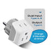 Denmark Travel Adapter - Type K - Ultra Compact (CT-20 ,3 PACK) Ceptics