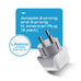 Denmark Travel Adapter - Type K - Ultra Compact (CT-20 ,3 PACK) Ceptics