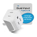 Japan, Philippines Travel Adapter - Type A - Ultra Compact (CT-6, 3 Pack) Ceptics