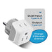 Europe (Schuko) Travel Adapter - Type E/F - Ultra Compact (CT-9, 3 Pack) Ceptics