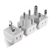 African Travel Adapter Set - Type M, G, E/F - 3pcs (CT-AF-SET) Ceptics