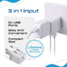 South Africa Travel Adapter - Type M - Dual USB (CTU-10L) Ceptics