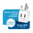 South Africa Travel Adapter - Type M - Dual USB (CTU-10L) Ceptics