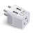 India Travel Adapter - Type D - Dual USB (CTU-10) Ceptics