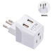 Brazil Travel Adapter Plug Combo - Type C, N | Dual USB - Brazilian Combo (CTU-9C-11C) Ceptics