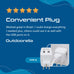 Brazil Travel Adapter - Type N - Dual USB (CTU-11C) Ceptics
