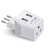 Italy Travel Adapter - Type L - Dual USB (CTU-12A) Ceptics