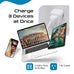 Italy Travel Adapter - Type L - Dual USB (CTU-12A) Ceptics