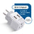 Israel, Palestine Travel Adapter - Type H - Dual USB (CTU-14) Ceptics