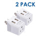 Australia, China Travel Adapter - Type I - Dual USB (CTU-16) Ceptics
