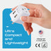 Japan, Philippines Travel Adapter - Type A - Dual USB (CTU-6) Ceptics