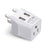 UK, England Travel Adapter - Type G - Dual USB (CTU-7) Ceptics