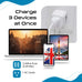 UK, England Travel Adapter Plug with Dual USB - Type G - 2 Pack (CTU-7) Ceptics