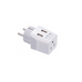 European Travel Adapter Set – Type E/F, G, C - With Dual USB - 3pcs (CTU-EU-SET) Ceptics