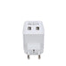 European, Egypt Travel Adapter Plug with Dual USB - Type C - 2 Pack (CTU-9C) Ceptics