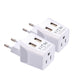 European, Egypt Travel Adapter Plug with Dual USB - Type C - 2 Pack (CTU-9C) Ceptics