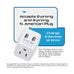 European Travel Adapter - Type C - Dual USB (CTU-9C) Ceptics