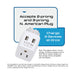 Europe (Schuko) Travel Adapter - Type E/F - Dual USB (CTU-9) Ceptics