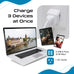 Europe (Schuko) Travel Adapter - Type E/F - Dual USB (CTU-9) Ceptics