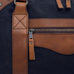 Campaign Waxed Canvas Large Duffle Bag Mission Mercantile Leather Goods