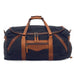 Campaign Waxed Canvas Large Duffle Bag Mission Mercantile Leather Goods