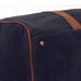 Campaign Waxed Canvas Large Field Duffle Bag Mission Mercantile Leather Goods