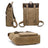 Canvas And Leather Backpack Vintage Waxed Canvas Travel Backpack Waterproof Flap Cover Canvas Laptop Backpack Camera Backpack RockCow Leather Studio