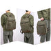 Canvas Backpack Casual Canvas Travel Backpack Men's School Backpack Handmade Hiking Backpacks RockCow Leather Studio