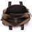 Canvas Briefcase Mens Canvas Messenger Bag Shoulder Laptop Bag Convertible Backpack RockCow Leather Studio