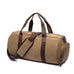 Canvas Duffel Bag For Mens Canvas Weekender Bag Men's Gym Bag Fashion Carry On Bag RockCow Leather Studio