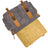 Canvas Messenger Bag Vintage Leather Canvas Briefcase Shoulder Crossbody Bag Laptop Bag Mens Satchel Gift for Him RockCow Leather Studio