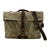 Canvas Messenger Bag Waterproof Canvas With Leather Shoulder Bag Waxed Canvas Crossbody Bag RockCow Leather Studio