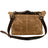 Canvas Messenger Bag Waterproof Canvas With Leather Shoulder Bag Waxed Canvas Crossbody Bag RockCow Leather Studio