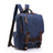 Canvas Travel Backpack Casual Canvas Backpack Stylish Unisex School Backpack RockCow Leather Studio