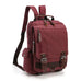 Canvas Travel Backpack Casual Canvas Backpack Stylish Unisex School Backpack RockCow Leather Studio