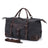 Canvas Travel Bag Canvas And Full Grain Leather Duffle Bag Leather With Canvas Weekender Bag RockCow Leather Studio