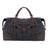 Canvas Travel Bag Canvas And Full Grain Leather Duffle Bag Leather With Canvas Weekender Bag RockCow Leather Studio