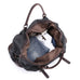 Canvas Travel Bag Canvas And Full Grain Leather Duffle Bag Leather With Canvas Weekender Bag RockCow Leather Studio
