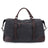 Canvas Travel Bag Canvas And Full Grain Leather Duffle Bag Leather With Canvas Weekender Bag RockCow Leather Studio