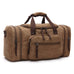 Canvas Travel Duffel Bag Canvas Weekend Bag Casual Carry On Bag For Men And Women RockCow Leather Studio