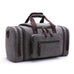 Canvas Travel Duffel Bag Canvas Weekend Bag Casual Carry On Bag For Men And Women RockCow Leather Studio