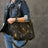 Canvas Men Tote Bag Camouflage Shoulder Bag Vintage Men Messenger Bag ESS399 RockCow Leather Studio