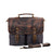 Classic Canvas Messenger Bag Vintage Minimalist Shoulder Bag for All-Purpose Use Unisex Satchel Bag RockCow Leather Studio