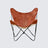 The Cognac Vintage Butterfly Chair Classy Leather Bags