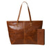 Kim & Blair Combo -  Cocoa Brown Classy Leather Bags