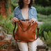 Craft & Forge Leather Tote Mission Mercantile Leather Goods