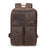 Crazy Horse Leather Backpack Handmade Leather Rucksack Large Leather Laptop Backpack Leather Travel Backpack RockCow Leather Studio