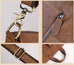 Crazy Horse Leather Briefcase Retro Tote Bag Handmade Shoulder Messenger Bag RockCow Leather Studio