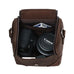 Crazy Horse Leather Camera Shoulder Bag Full Grain Leather Crossbody DSLR Camera Bag Mens Messenger Bag RockCow Leather Studio